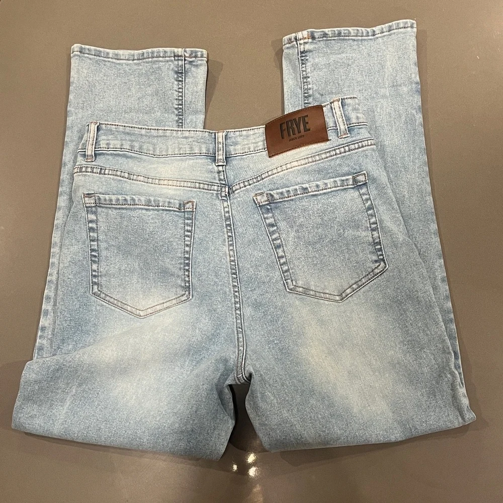 Frye Light Blue Denim Jeans - Picture 8 of 9